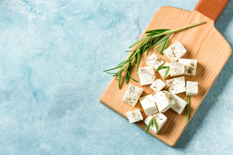 Feta mit Orotsäure