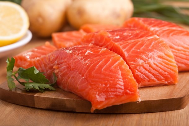 Lachs steckt voller Vitamine